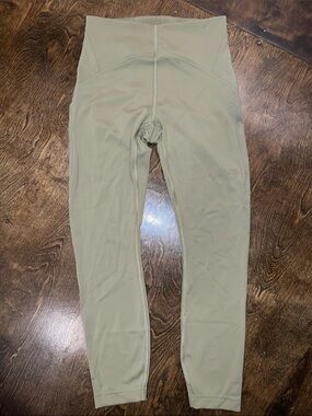 Lululemon high-Waist Olive Green Leggings